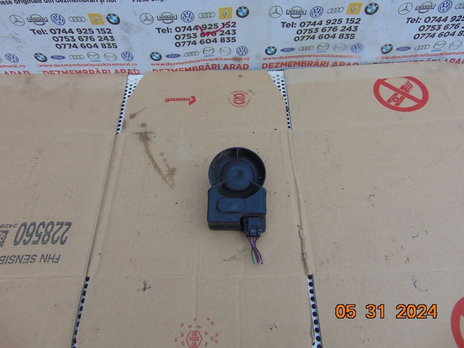 Sirena Renault master alarma opel movano cod 4b7877r3e