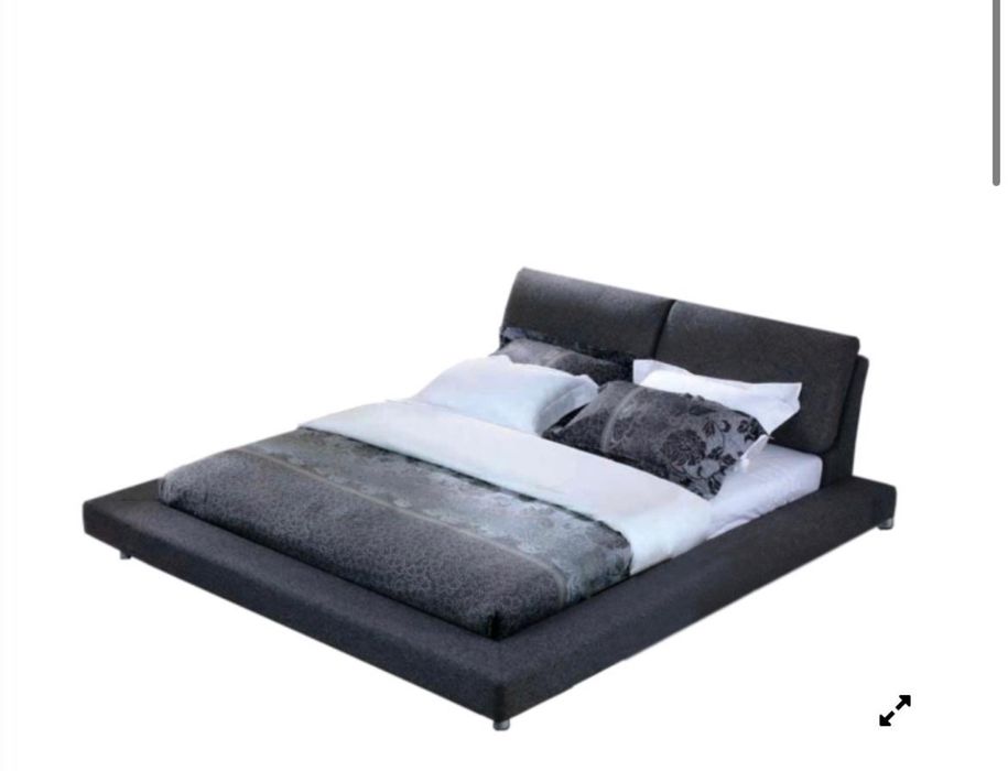 Pat matrimonial facut pe comanda 180x200 tapitat, nou, detin factur