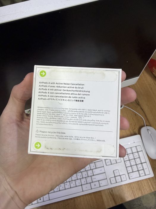 Airpods 4 (ANC) шумоподавление