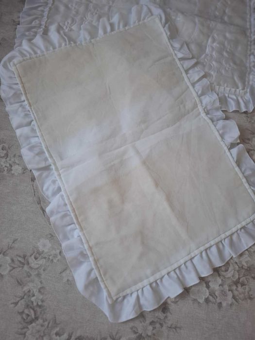 Кувертюра/Шалте за спалня с къдрици 3 части