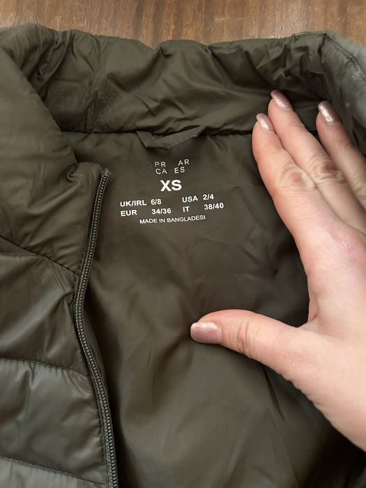 женский пуховик XS/S