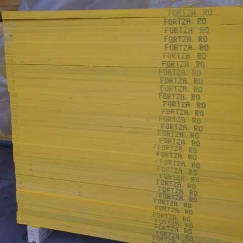 Placa galbena tip doka, placa galbena cofranta