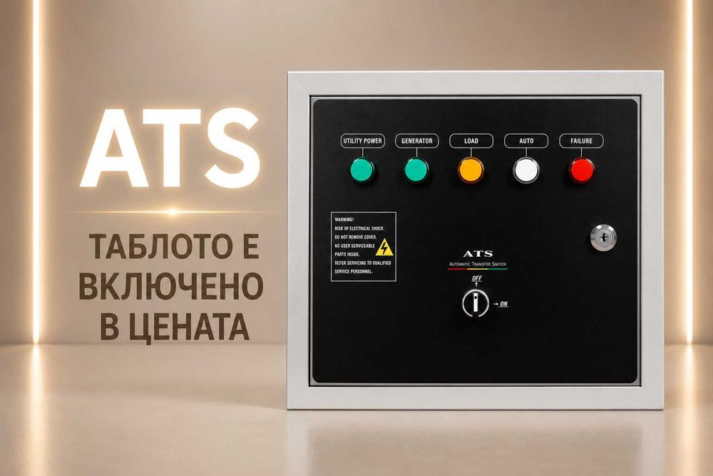 11 КW ТРИФАЗНИ + МОНОФАЗНИ ИНВЕРТОРНИ Бензинови Генератори с Пълна Автоматика ,Eл.старт, Дигитален Дисплей и Дистанционно управление