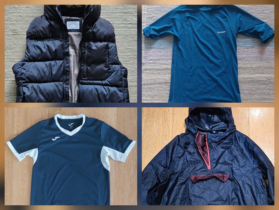 Комплект спортни дрехи за дете 140-146 см - 6 броя отлично запазени