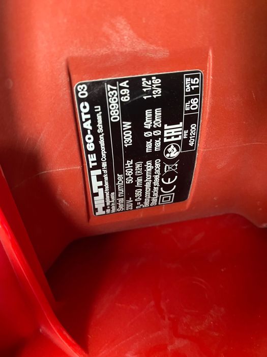 Hilti перфоратор, отбойник