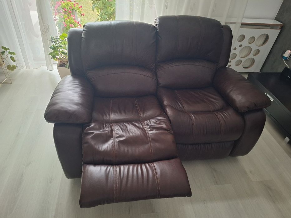 Vand set canapea piele