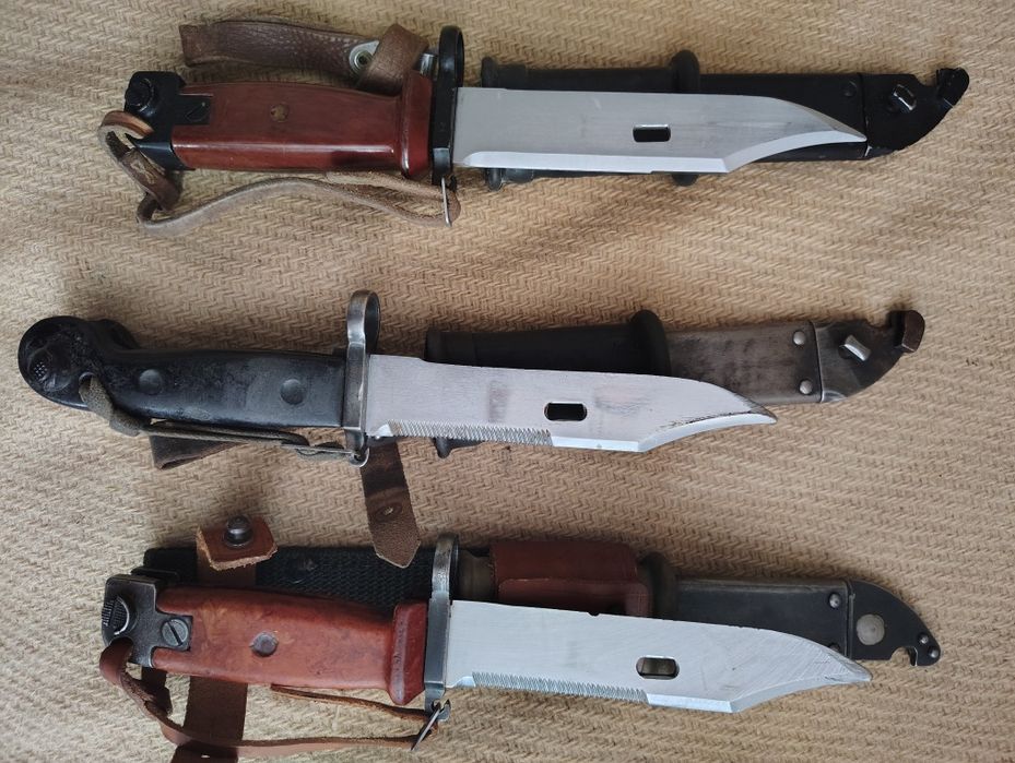 Cutite baionete AKM Romania RDG Polonia