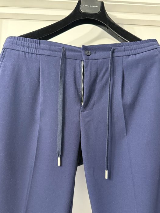 Брюки на эластичном поясе (Navy Blue)