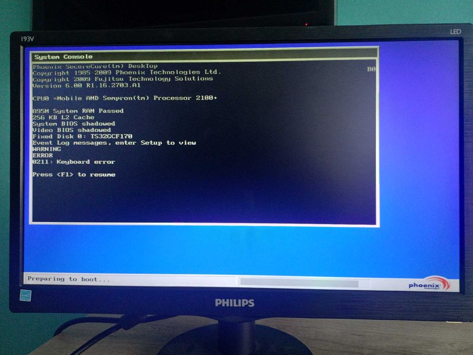 Monitor Philips 193V5 1366x768 60Hz