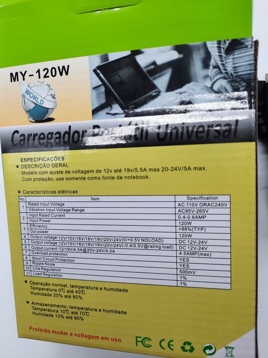 Încărcător universal pentru laptop Asus Toshiba Dell HP Samsung 120W