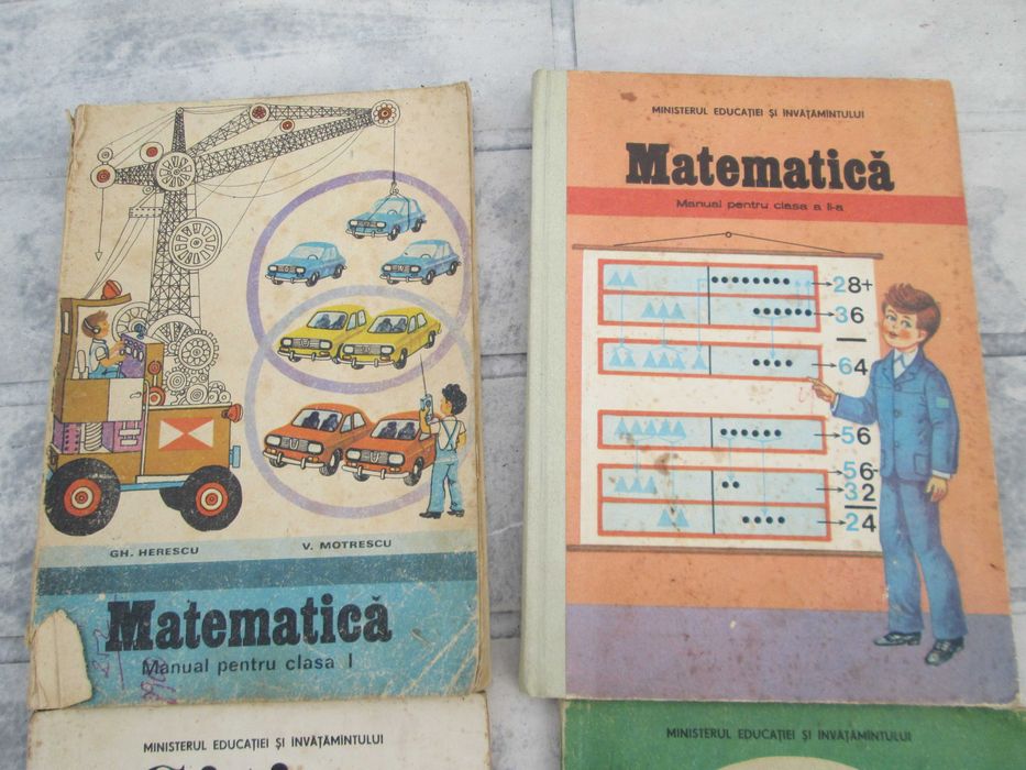 Manuale scolare din anii 70 -80