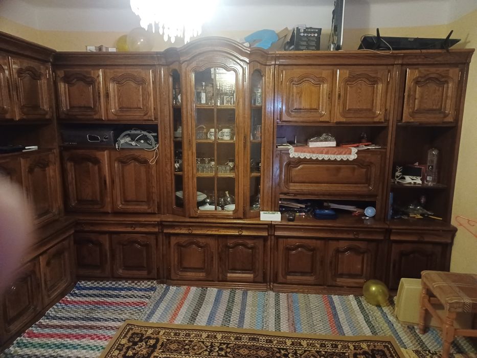 Mobila sufragerie din lemn masiv