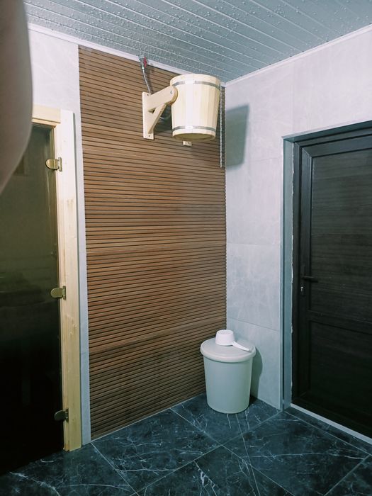 Баня на дровах семейная