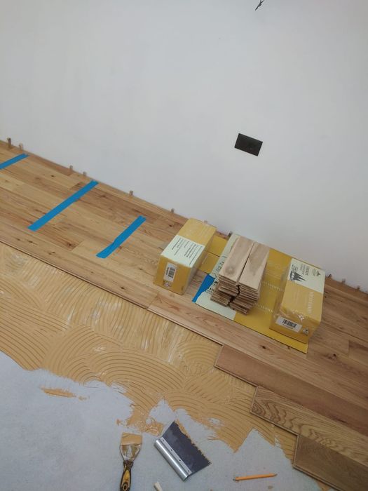 Rascheta,montat parchet..