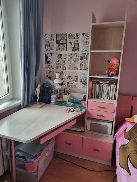 Мебель для подростка девушки