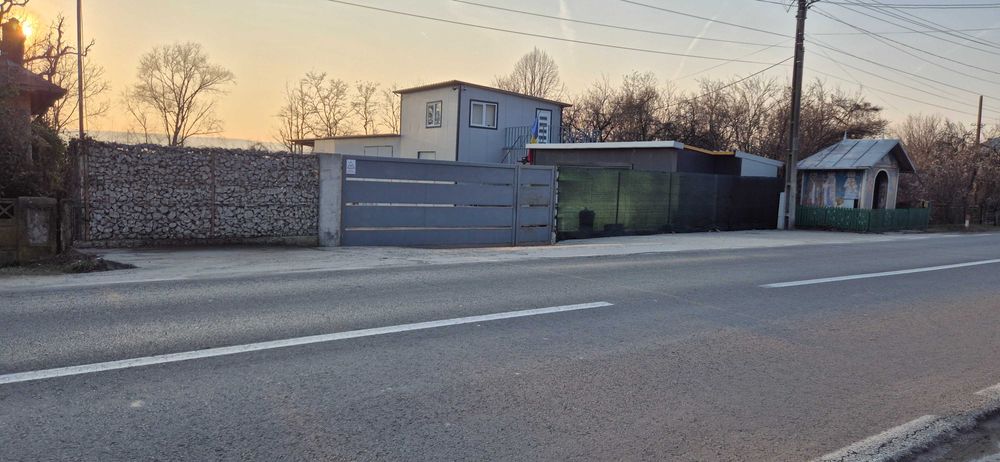Oportunitate investiție – Teren + Hală Gheboieni, DN72A