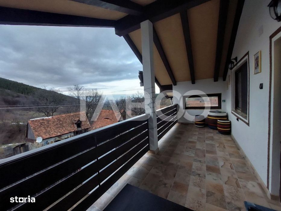 Casa de vacanta - pensiune 96 mp teren de 875 mp in Rasinari Sibiu