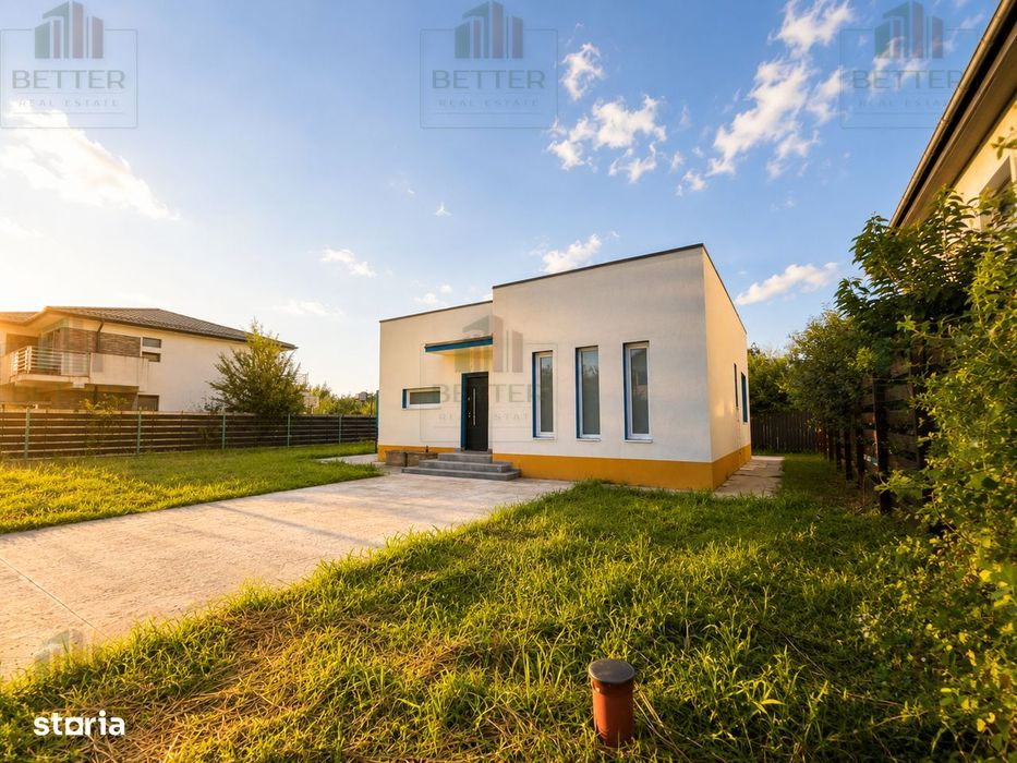 Casa individuala de vânzare-Comuna Berceni – 3 camere-2 băi-teren 434