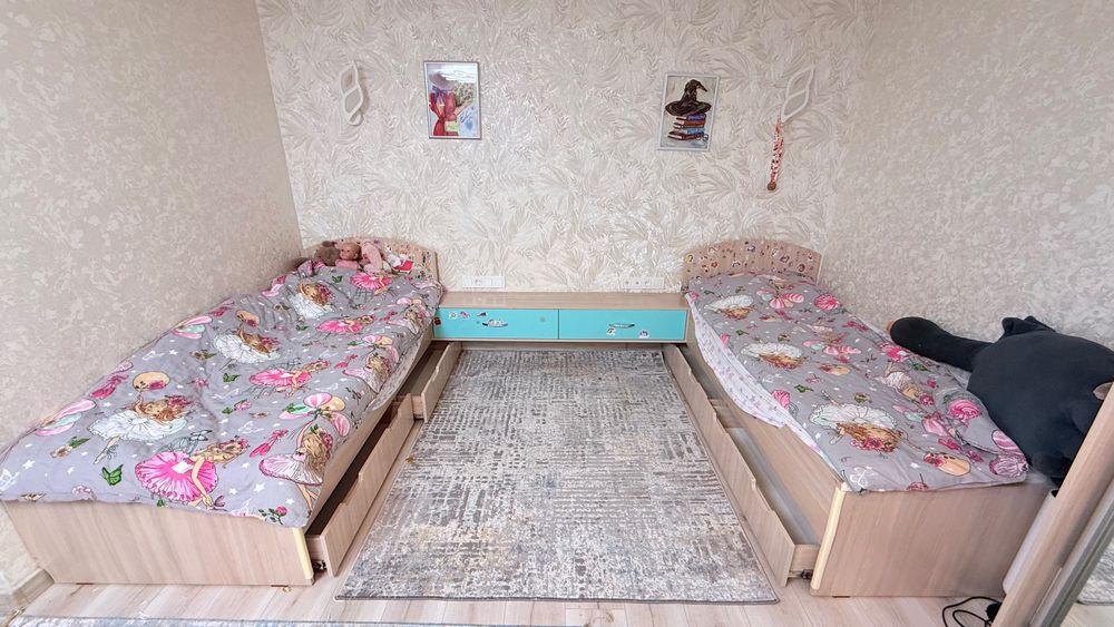 Кровать детская, подростковая с матрасом