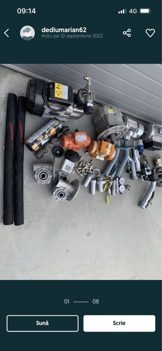 Piese pompe de tencuit mașini de tencuit