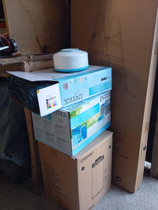 Басейн Intex Помпа  покривало