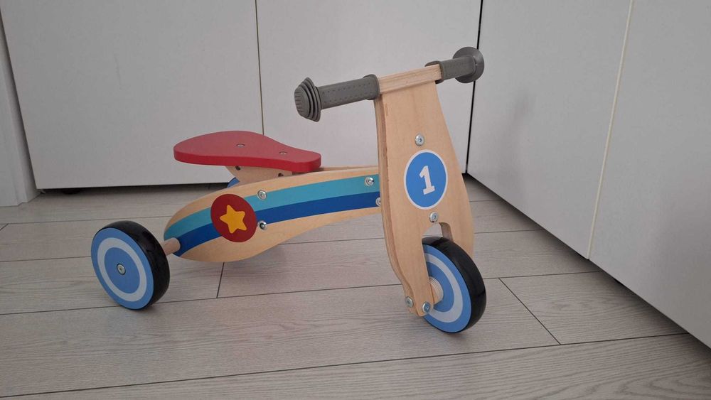 Tricicleta lemn pentru copii