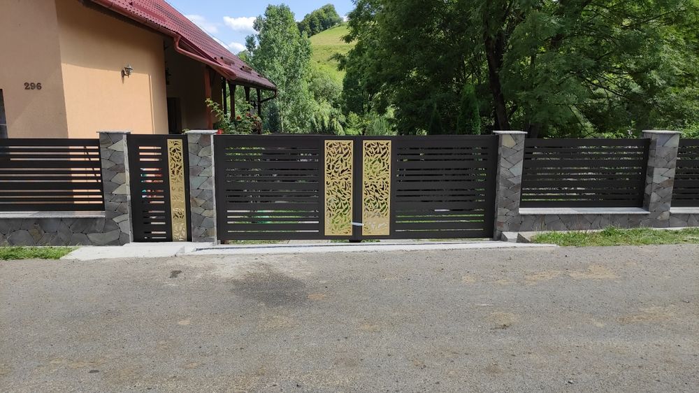 Confecționez gard aluminiu