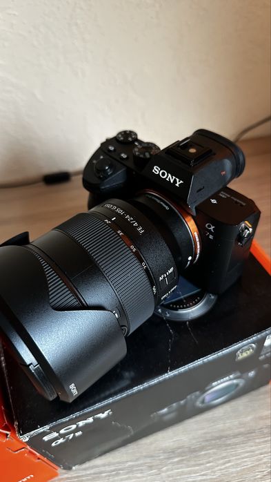 Sony Alpha 7 III + Обьектив 24-105 в идеальном состоянии.