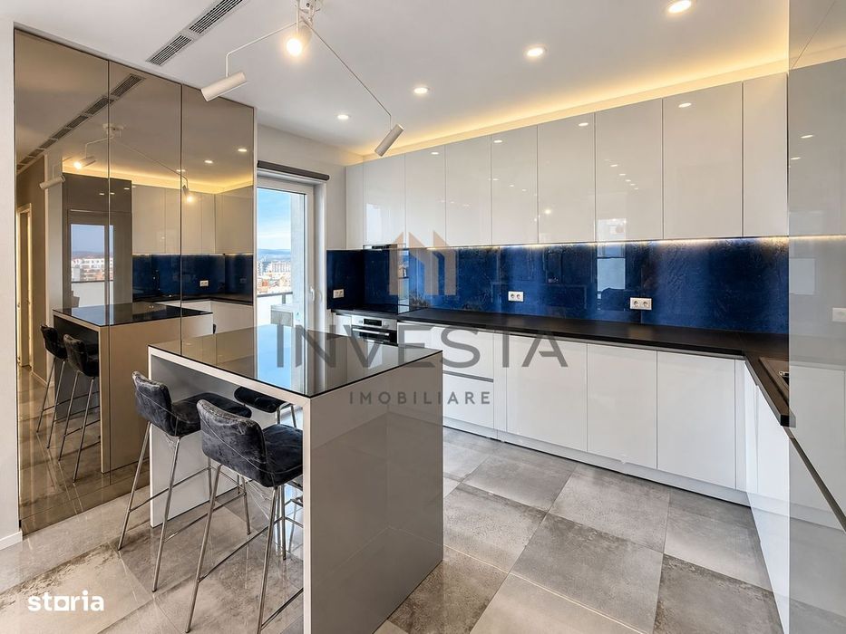 Apartament 2 camere ultrafinisat cu 2 parcari subterane, Buna Ziua