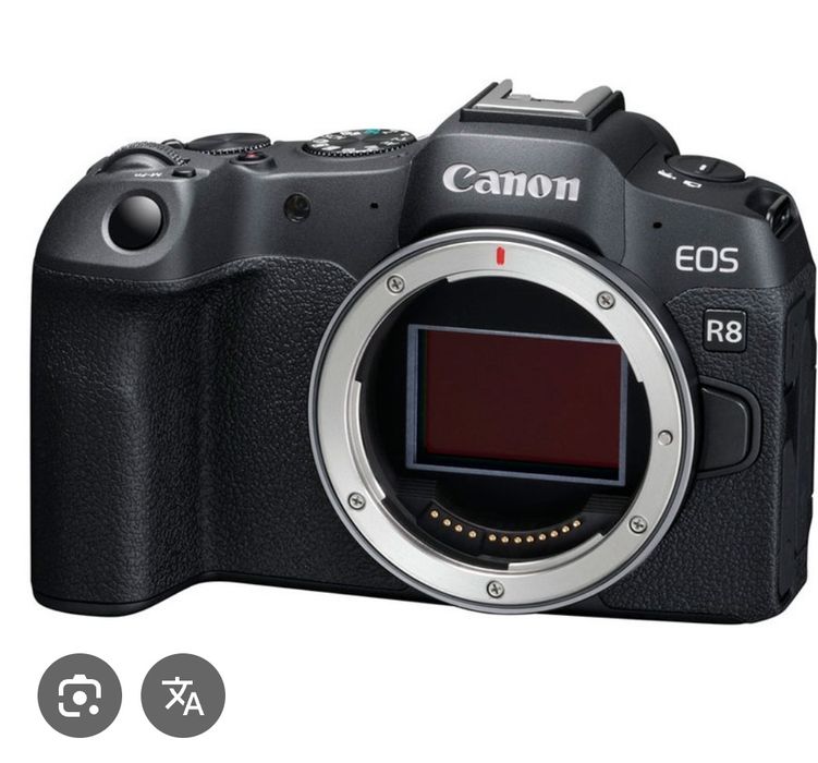 Canon R8 camera и RF 50mm. Prograde 128gb