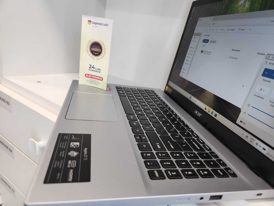 Laptop Acer  Aspire A315 Ryzen 7 5700U 16 GB RAM 1TB SSD (Ag8 Tudor/B75107) – Garantie 2 Ani!