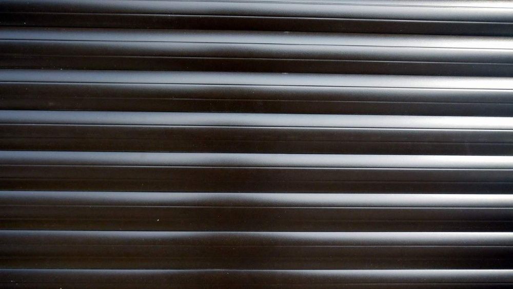 Usa tip rulou de garaj din ALUMINIU Calitate, lamela de 55 si 77mm