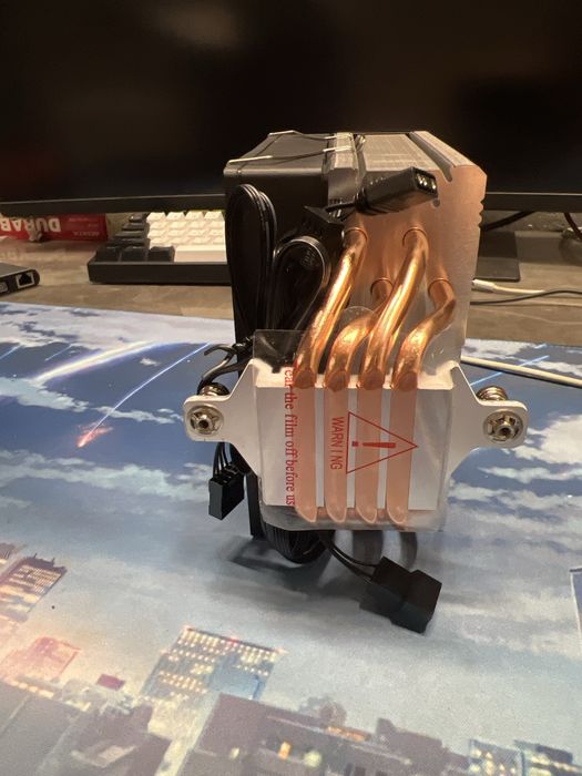 Кулер LOVINGCOOL AP400 башня с температуреым экраном