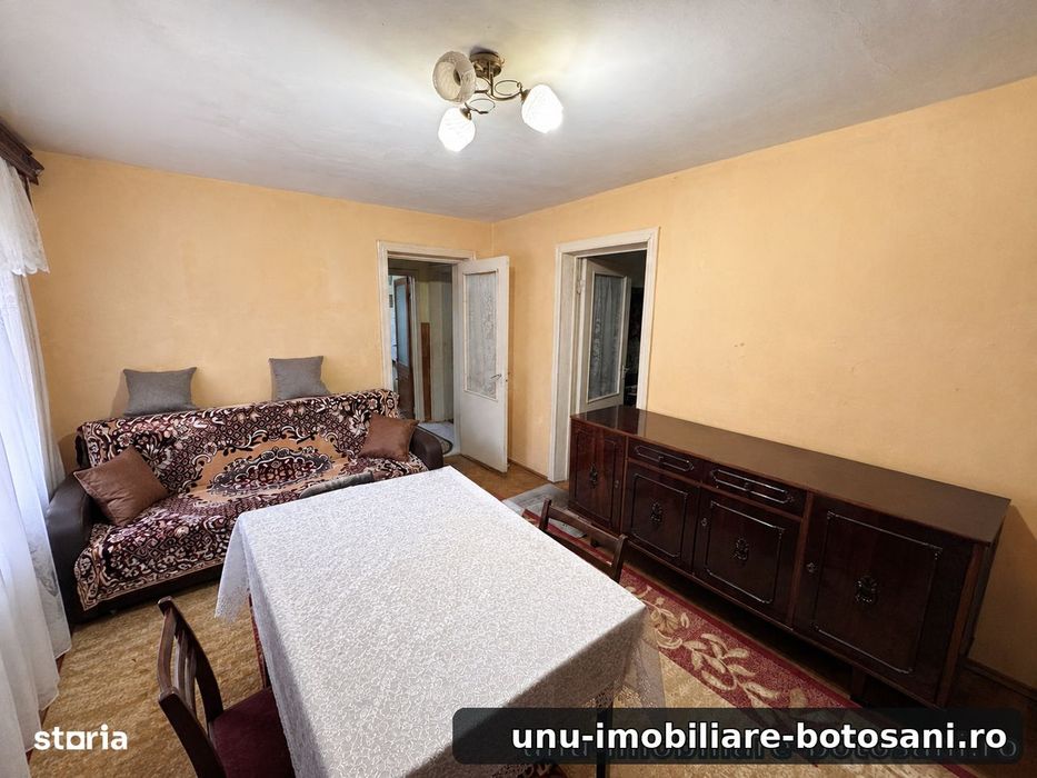 Apartament 3 Camere – Etaj 1 – Zonă Centrală, Pe Bulevard – Botoșani