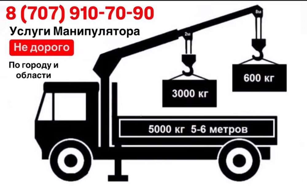 Услуги манипулятора