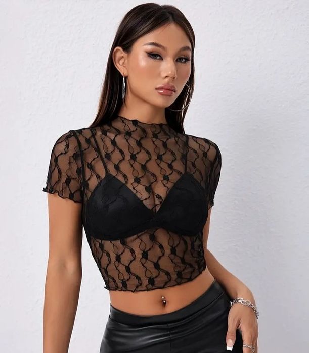 Top dantela elastica/new model import Italia