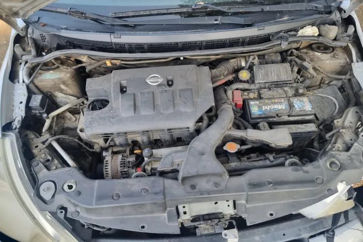 Motor fara anexe complet Nissan Tiida C11 motor 1.6 benzina 110cp cod HR16DE,  dezmembrez turbina plafon