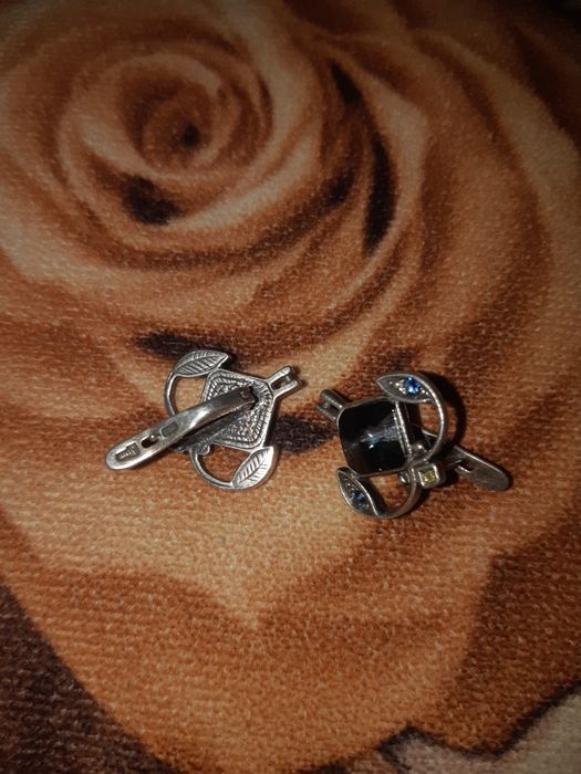 Серьги серебро 925