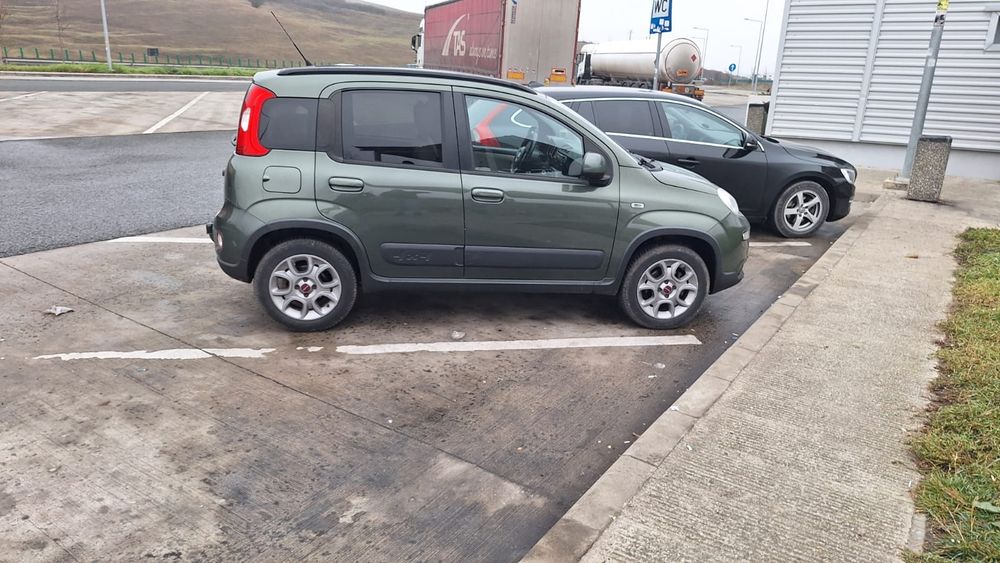 Fiat panda 4x4+ blocabil la buton