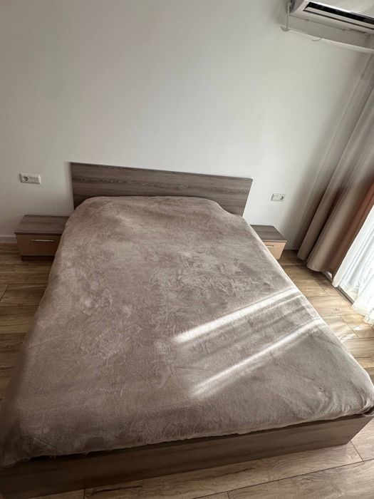 Комплект Спалня + Скрин + Гардероб + Нощни Шкафчета