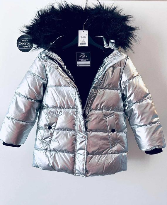 geaca iarna foarte groasa 5-6, 11-12 ani / 110-116, 146-152 (noi)