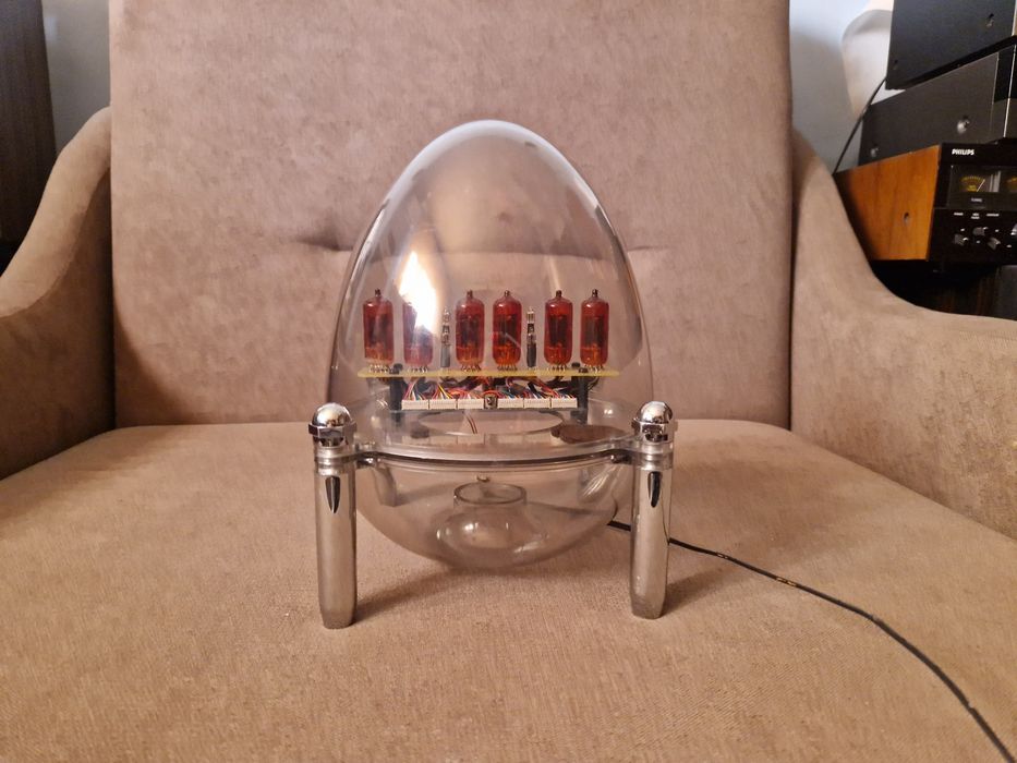 Ceas cu tuburi nixie ( 6 digiti )