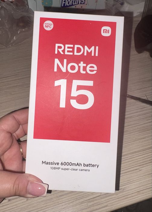 Redmi note 15 6GB Ram , 128 GB Black