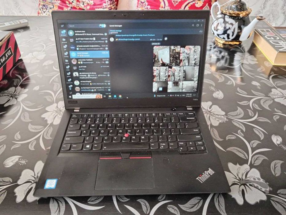 Noutbuk, Lenovo, FaceID, Barmoq izi,  Sensor ekran,I5-8