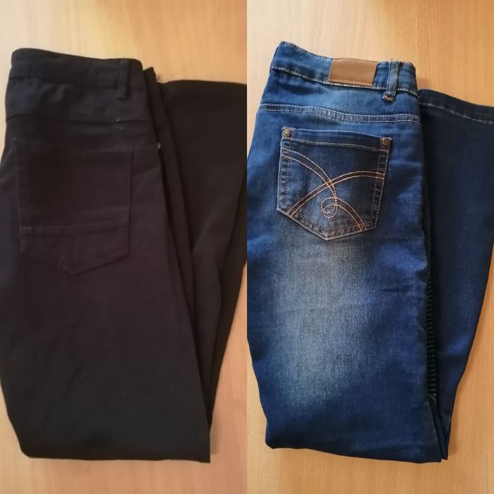 Джинсовые брюки, пиджаки