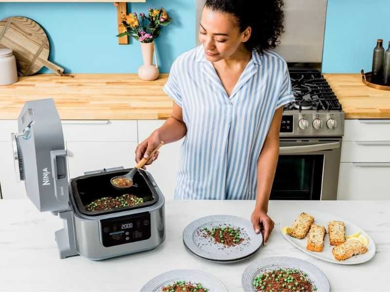 10 в 1 Мултикукър и Еър Фрайър Ninja Speedi ON400EU, 5.7L