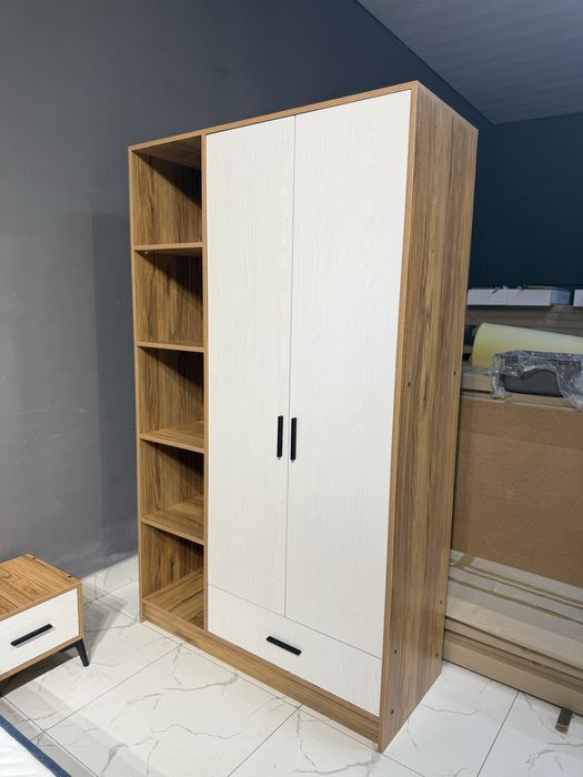 Detiski mebel shkaf kravad va tumba matrasi ichida