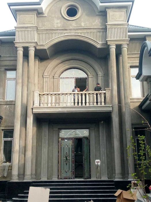Toshkent O'zbekiston Bo'ylab Premium Plastik Fasad Dekori Ganch Naqsh