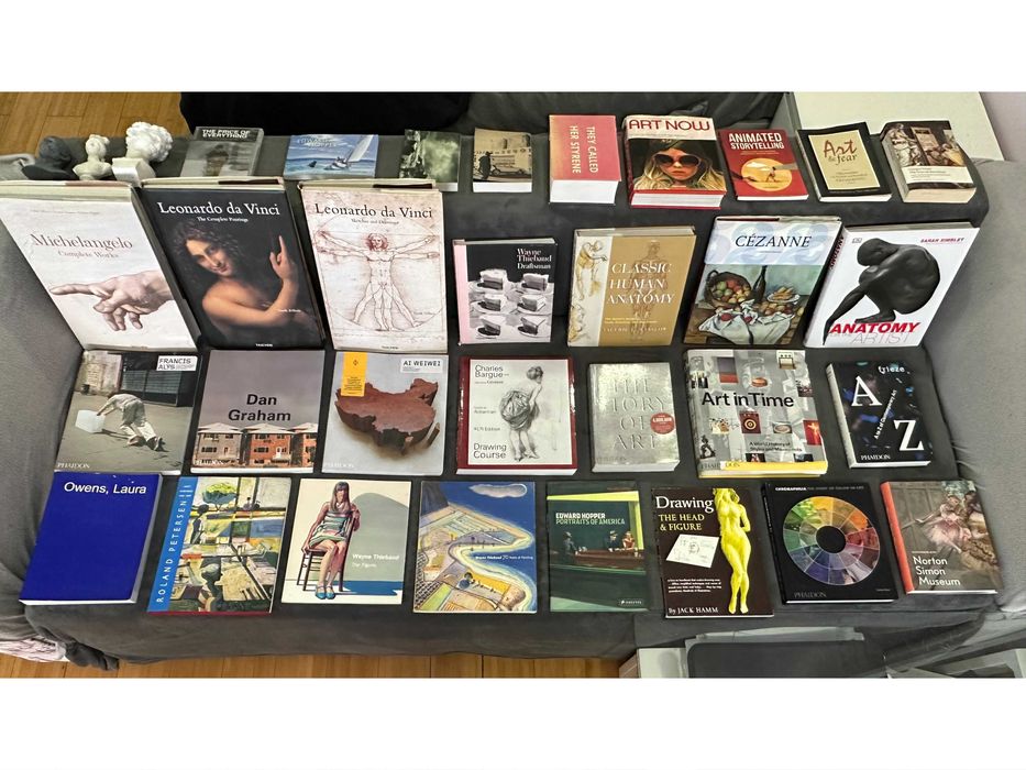 Carti de ARTA in Limba Engleza, rare in Romania.  ART BOOKS - English