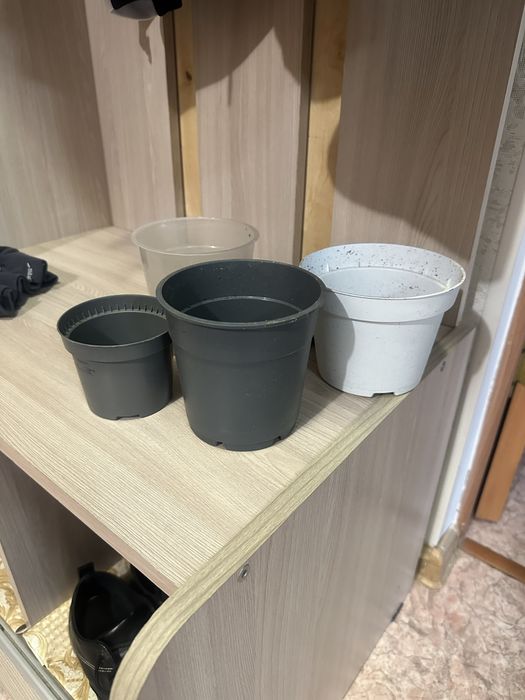 Горшок 10л. 1л, 0,5 л